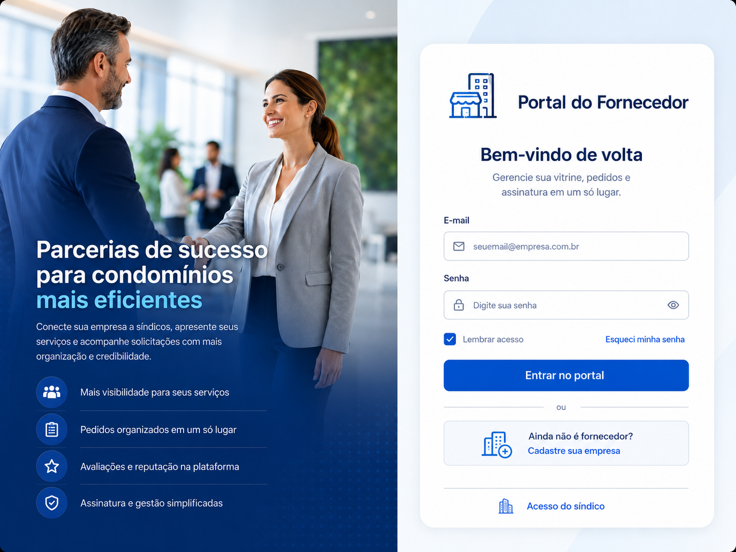 Parceria de sucesso entre empresas